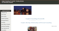 Desktop Screenshot of couplescounselingoflouisville.com
